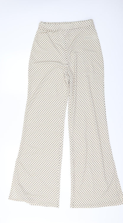 Womens UK Size 8 ASOS Regular Fit  Ivory Trousers