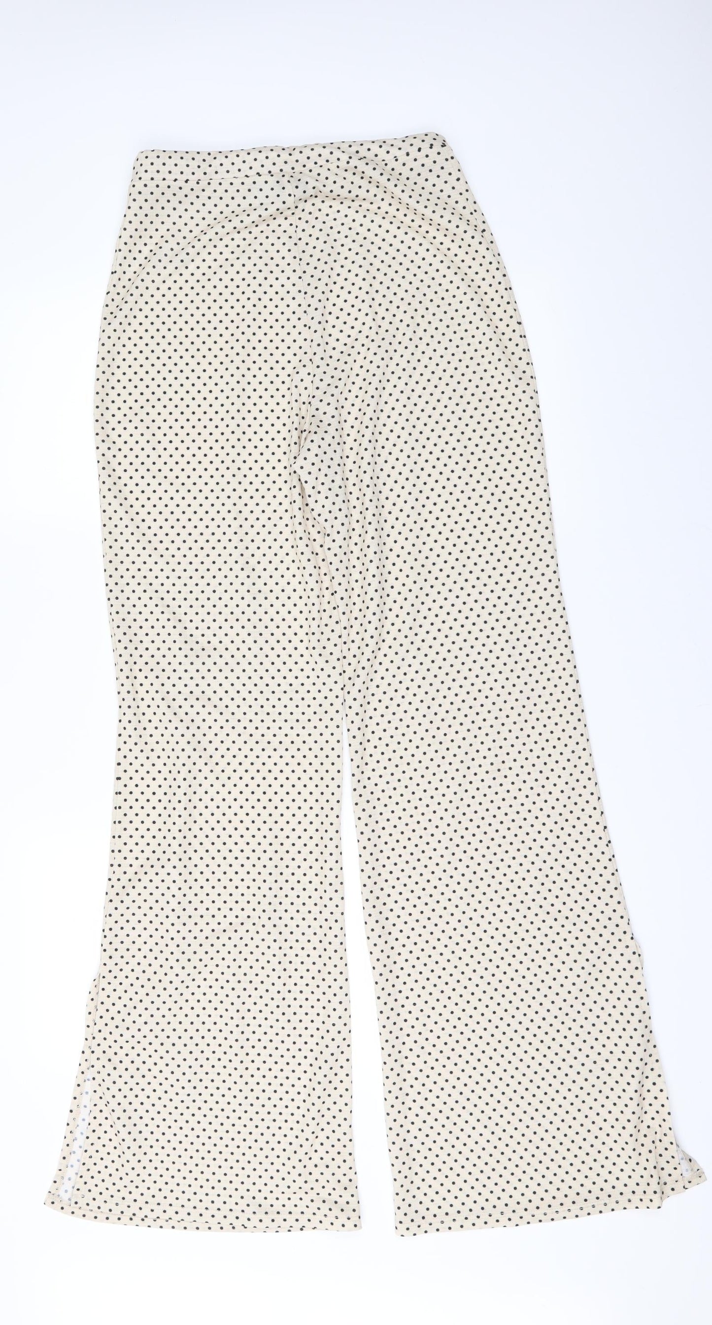 Womens UK Size 8 ASOS Regular Fit  Ivory Trousers