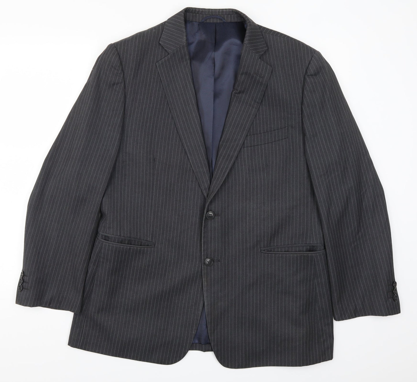 Mens UK Size 42 Jack Reid Regular Grey Suit Jacket