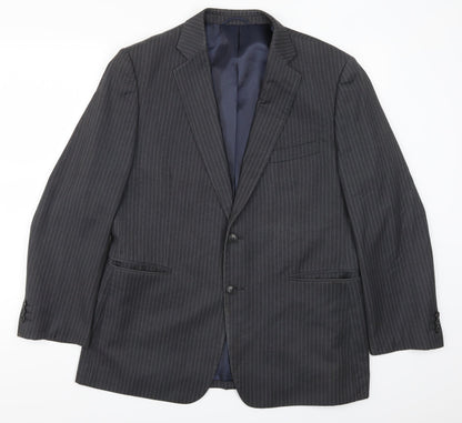 Mens UK Size 42 Jack Reid Regular Grey Suit Jacket