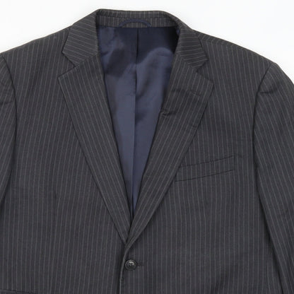 Mens UK Size 42 Jack Reid Regular Grey Suit Jacket