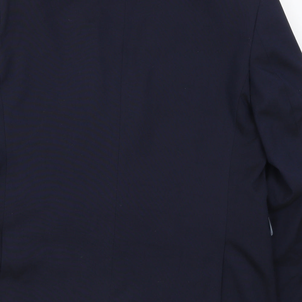 Mens UK Size 42 Burton Regular Blue Suit Jacket