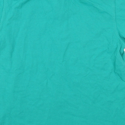 George Boys Green   Basic Polo Size 10-11 Years