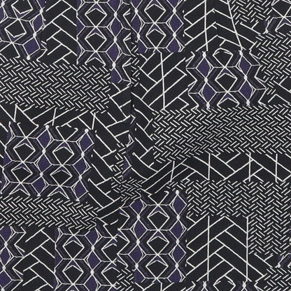 New Look Womens Blue Geometric  A-Line Skirt Size 6