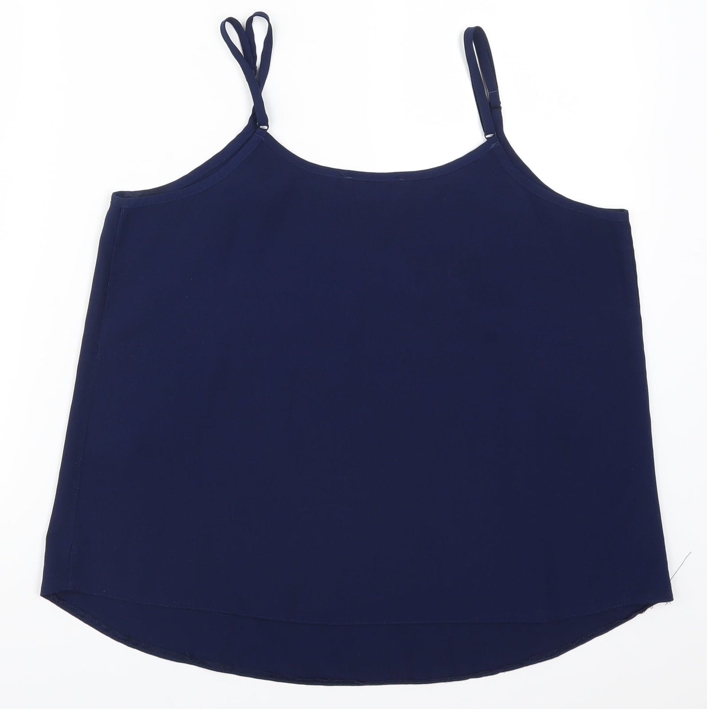 Womens UK Size 14 Select Blue Basic Tank