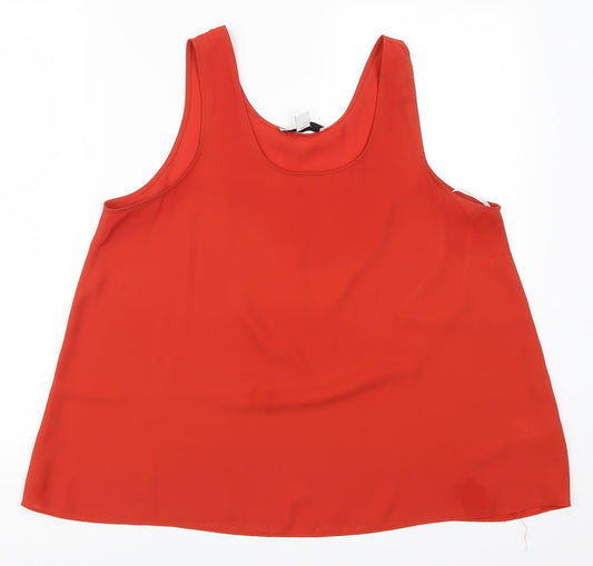 Atmosphere Womens Red   Basic Tank Size 14