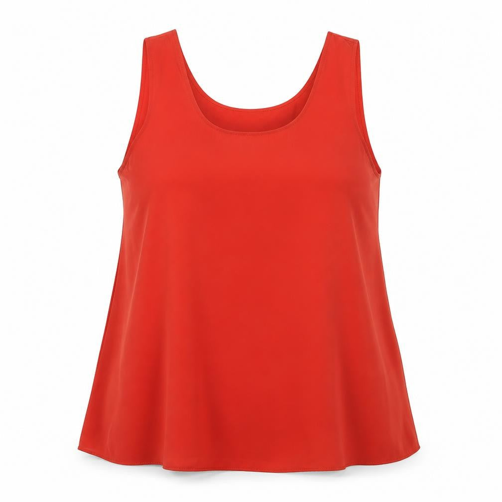 Womens UK Size 14 Atmosphere Red Basic Tank