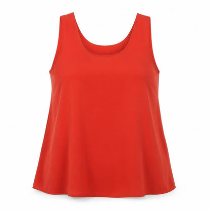 Womens UK Size 14 Atmosphere Red Basic Tank