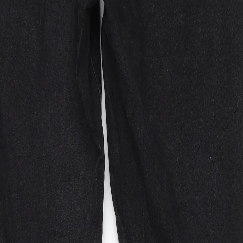 Miss Selfridge Womens Black  Denim Skinny Jeans Size 8 L27 in