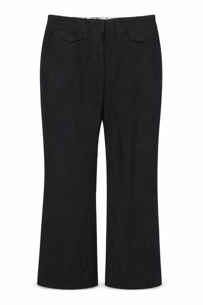 Womens UK Size 12 Soon Regular Fit  Black Trousers