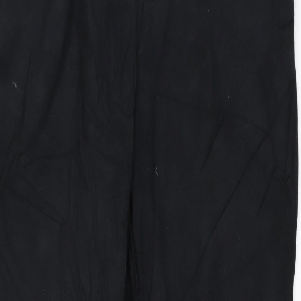 Soon Womens Black   Trousers  Size 12 L30.5 in
