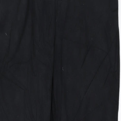 Soon Womens Black   Trousers  Size 12 L30.5 in