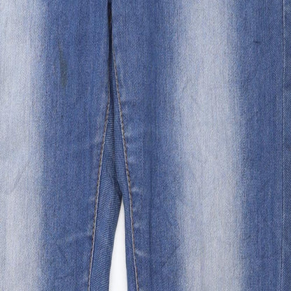 d.cherri Womens Blue  Denim Skinny Jeans Size 40 L31.5 in
