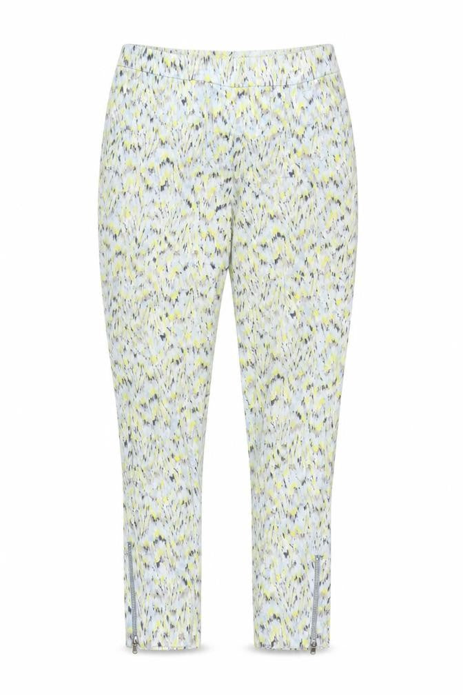 Womens UK Size XS Zara Regular Fit  Yellow Trousers