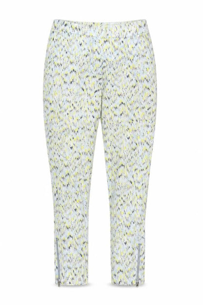 Womens UK Size XS Zara Regular Fit  Yellow Trousers