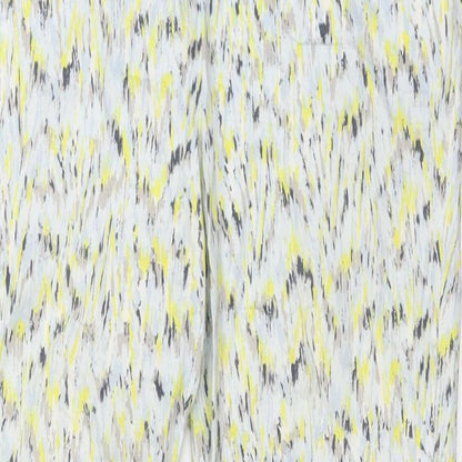 Womens UK Size XS Zara Regular Fit  Yellow Trousers