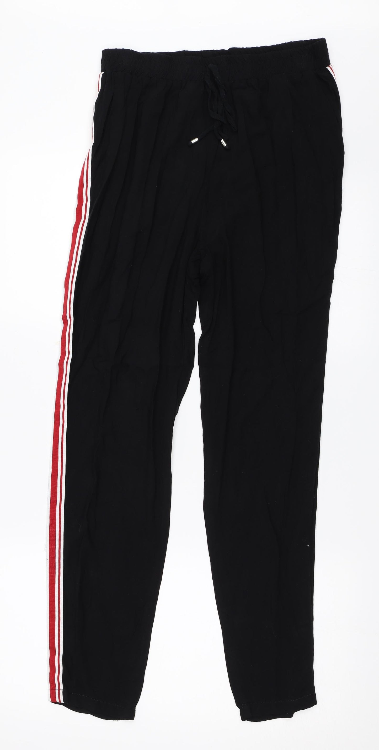 Womens UK Size 10 Papaya Regular Fit  Black Trousers