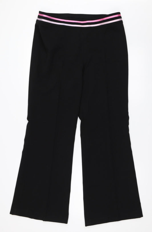 Warehouse Womens Black   Trousers  Size 14 L29 in