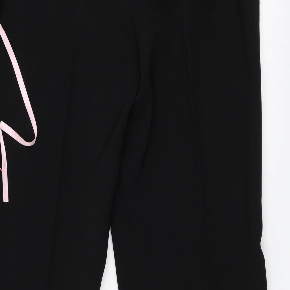 Warehouse Womens Black   Trousers  Size 14 L29 in