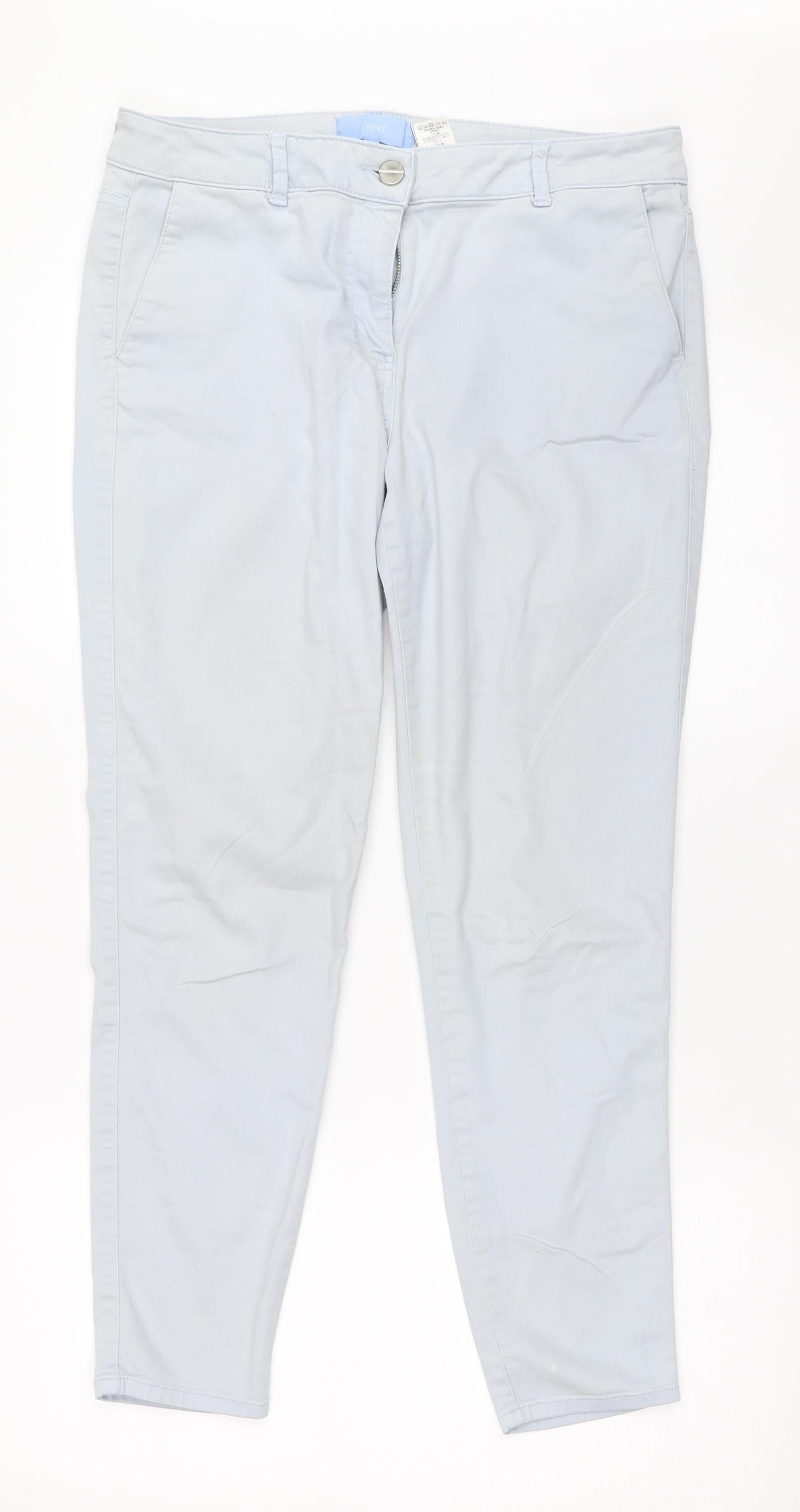 NEXT Womens Blue   Skinny Jeans Size 12 L26.5 in