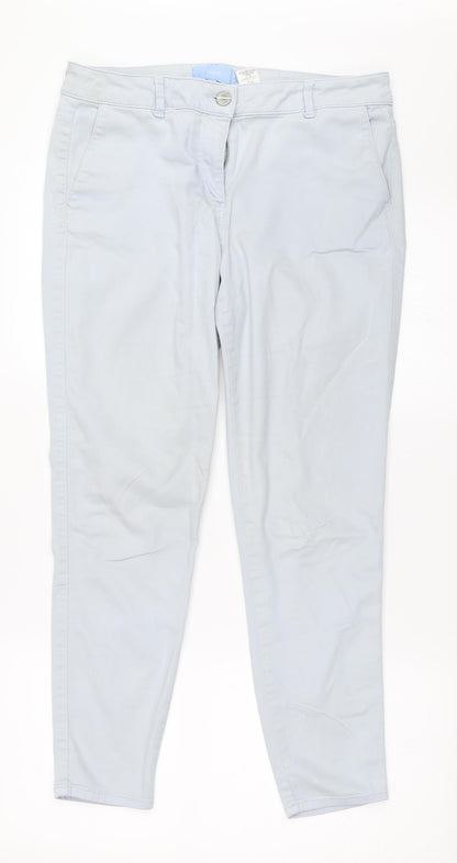 NEXT Womens Blue   Skinny Jeans Size 12 L26.5 in