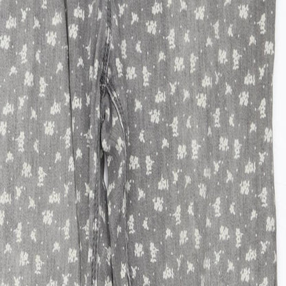 NEXT Womens Grey   Skinny Jeans Size 8 L29 in