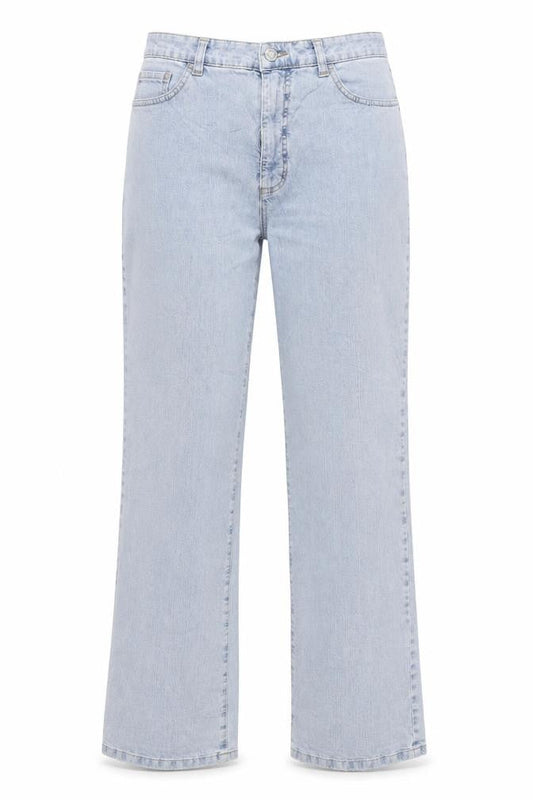 MAC Womens Blue  Denim Straight Jeans Size 32 in L31 in