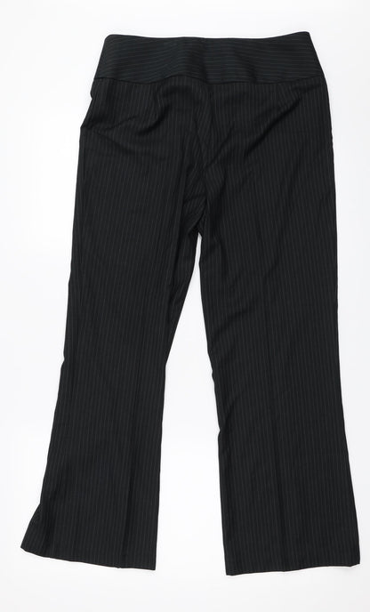 Womens UK Size 31 in Preworn Regular Fit  Black Trousers