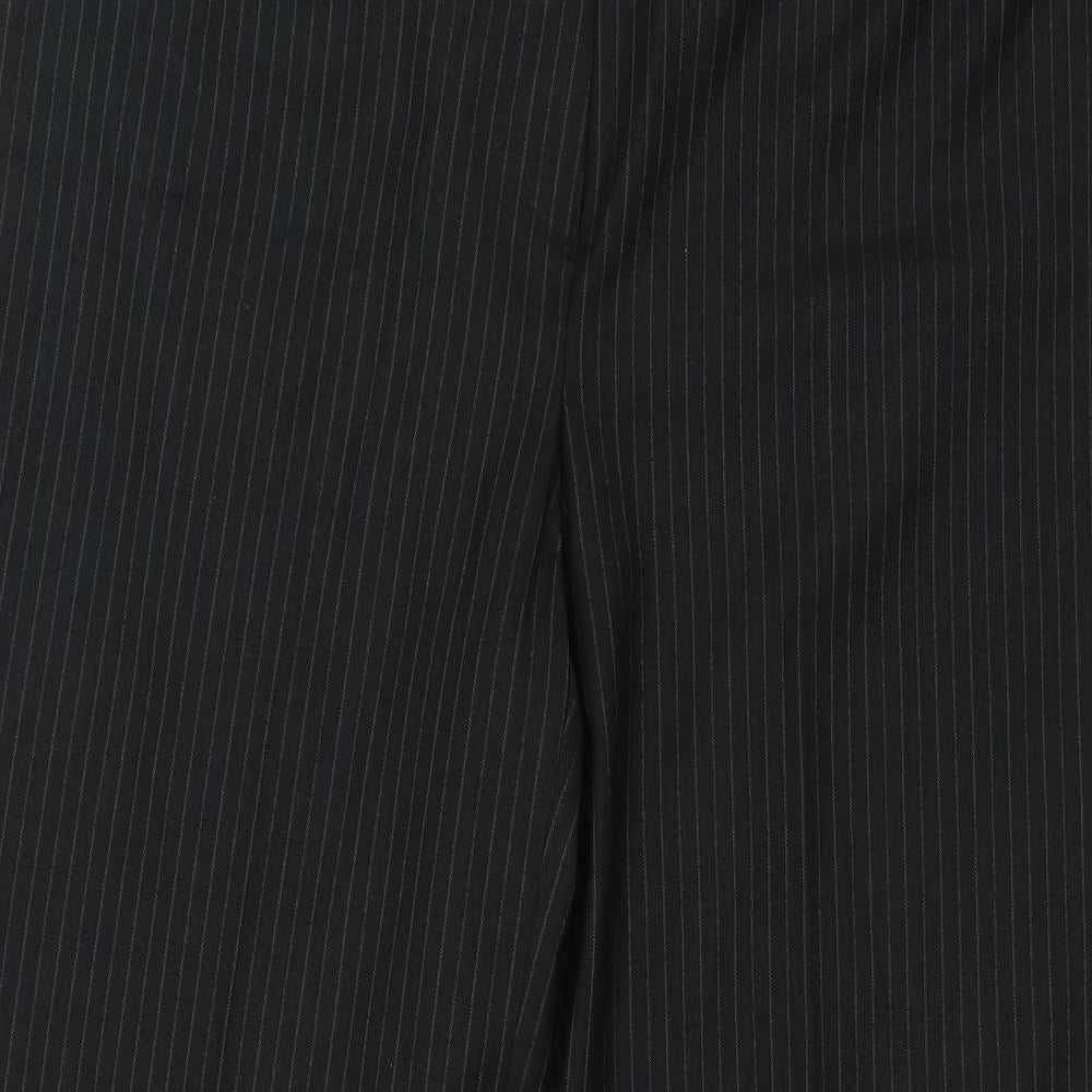 Womens UK Size 31 in Preworn Regular Fit  Black Trousers
