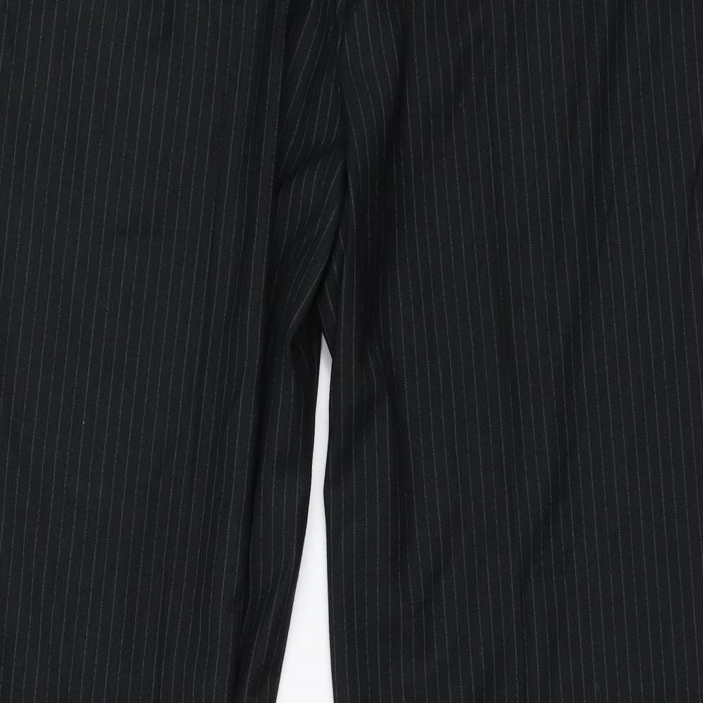 Womens UK Size 31 in Preworn Regular Fit  Black Trousers