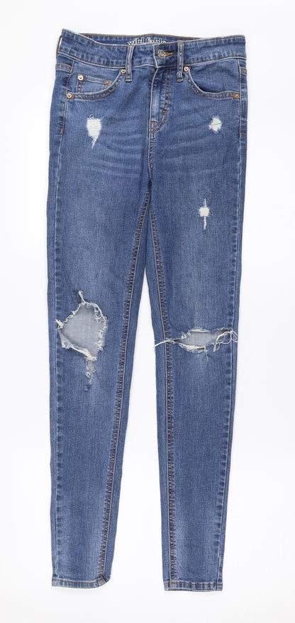 Wild Fable Womens Blue  Denim Skinny Jeans Size 26 in L28.5 in