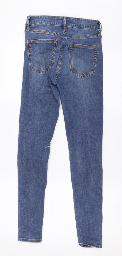Wild Fable Womens Blue  Denim Skinny Jeans Size 26 in L28.5 in