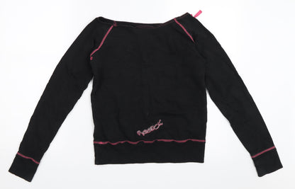 Reebok Girls Black   Pullover Sweatshirt Size XL