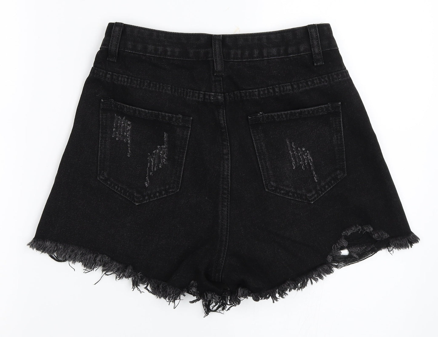 Womens UK Size 27 in Preworn Regular Fit Hot Pants Shorts