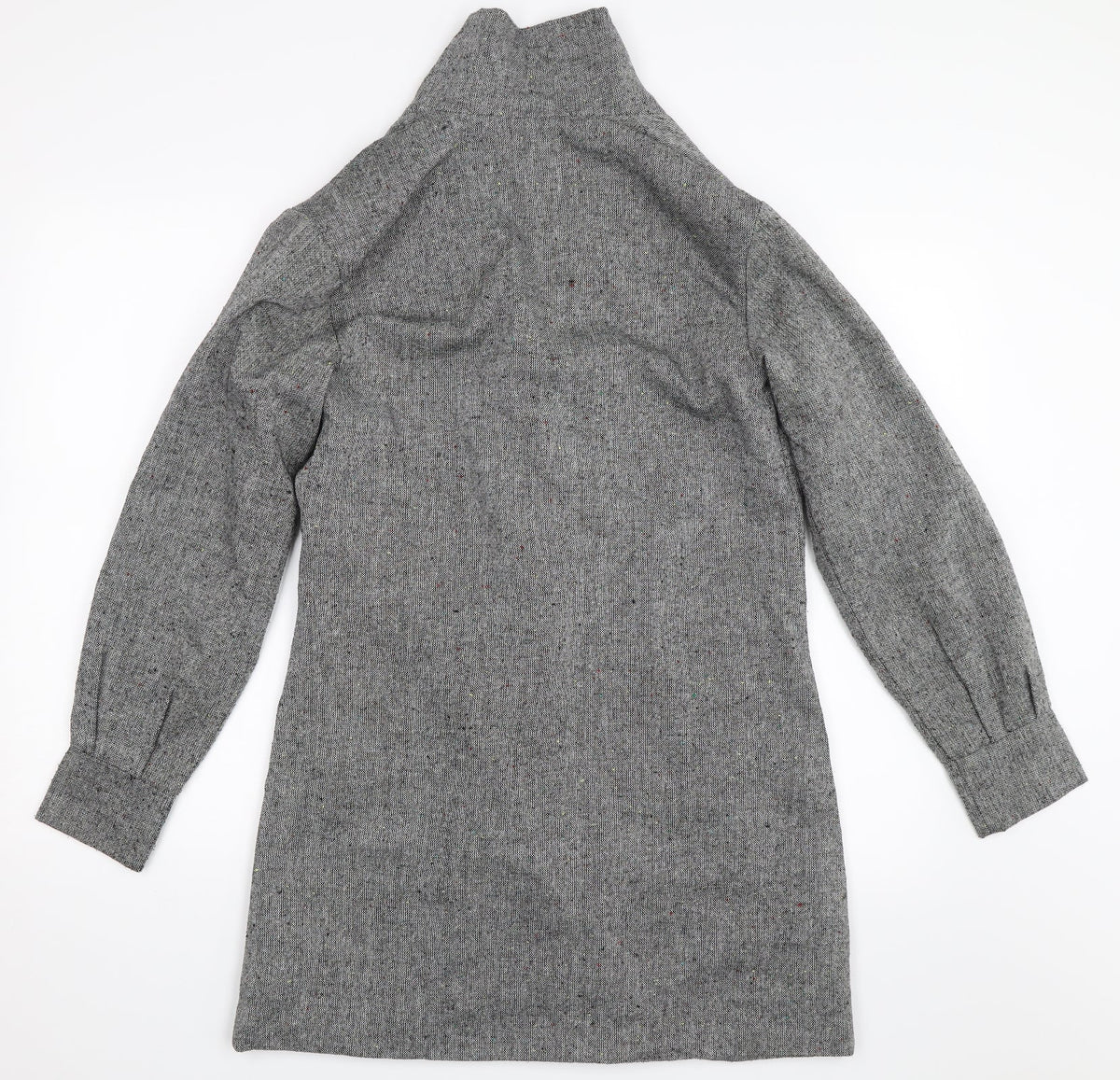 Parisian Womens Grey   Overcoat Coat Size 8