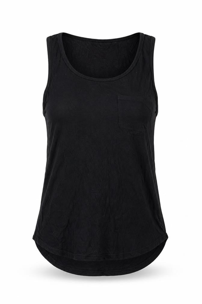 Womens UK Size 8 Select Black Basic Tank