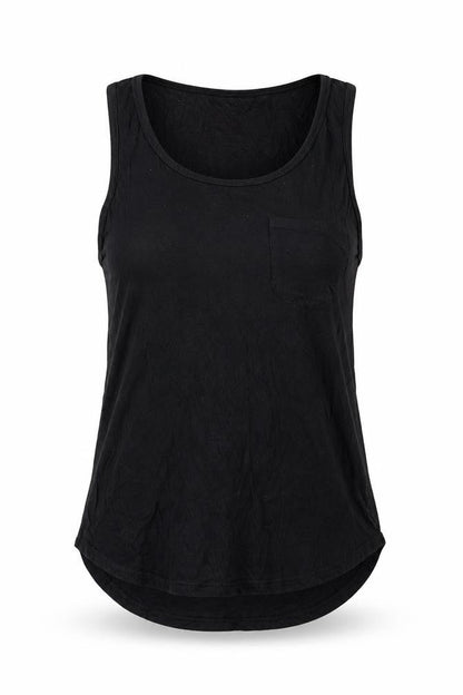 Womens UK Size 8 Select Black Basic Tank
