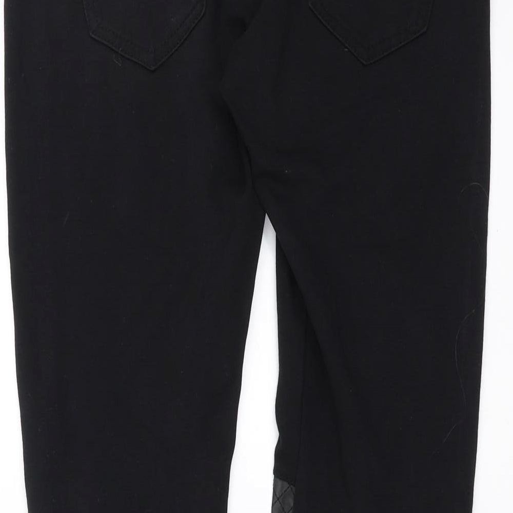 LD Style Womens Black   Trousers  Size L L28 in - leggings