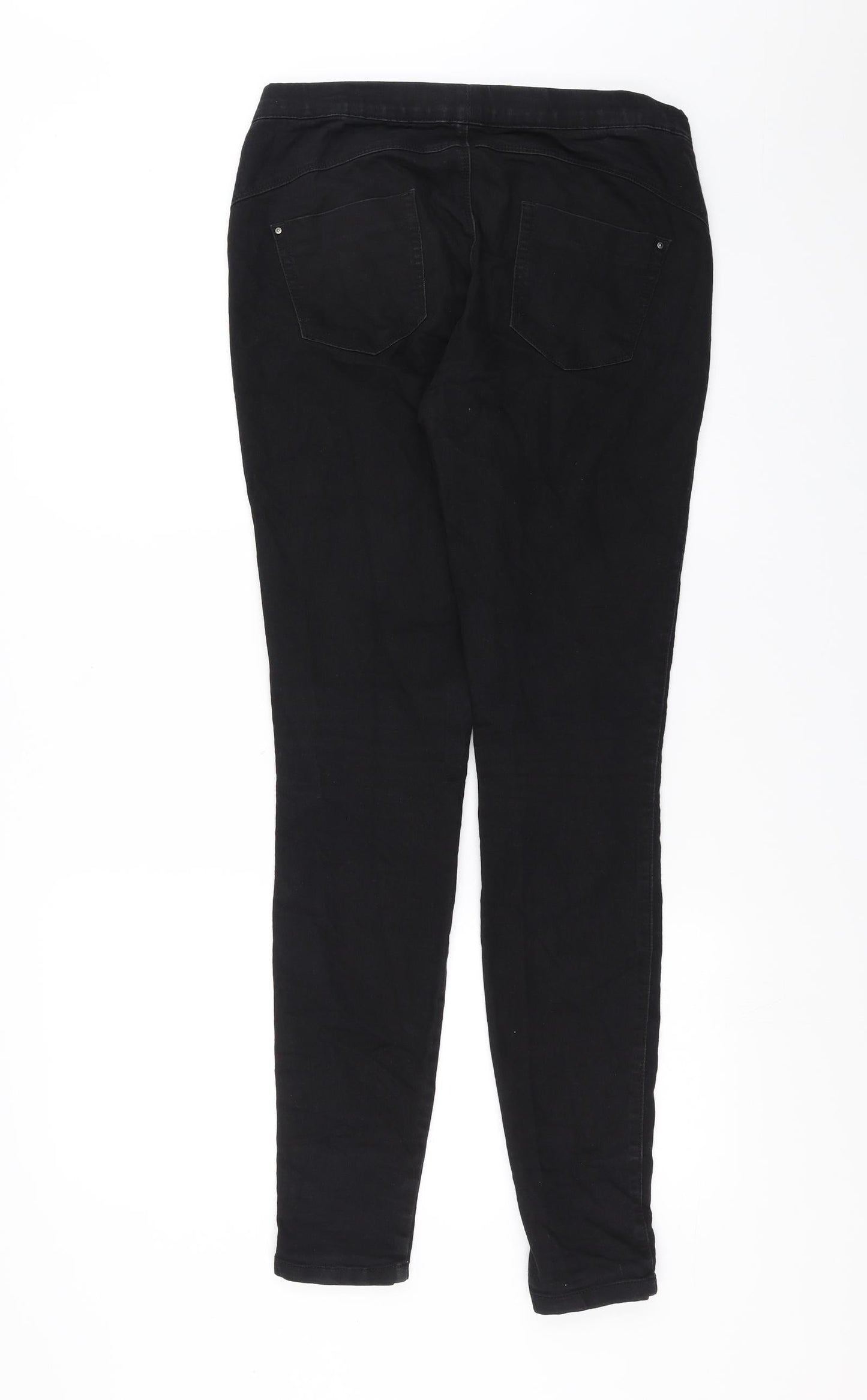 Primark Womens Black  Denim Jegging Jeans Size 10 L31 in