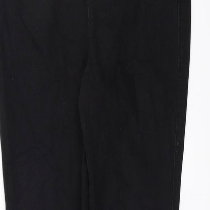 Primark Womens Black  Denim Jegging Jeans Size 10 L31 in