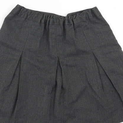 Marks and Spencer Girls Grey   A-Line Skirt Size 8-9 Years