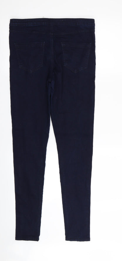 Womens UK Size 12 denim and co Regular Fit Skinny Blue Jeans