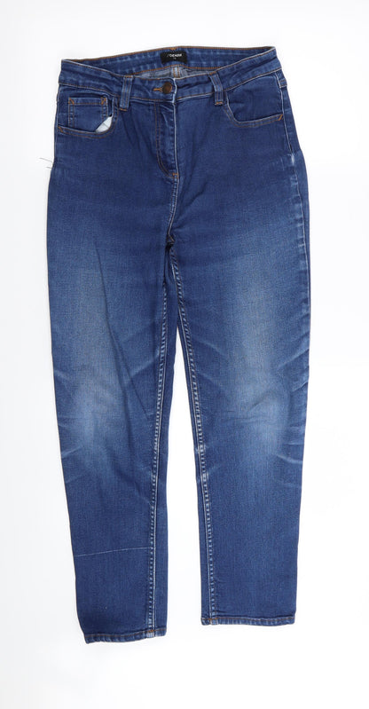 Womens UK Size 12 Denim Regular Fit Skinny Blue Jeans
