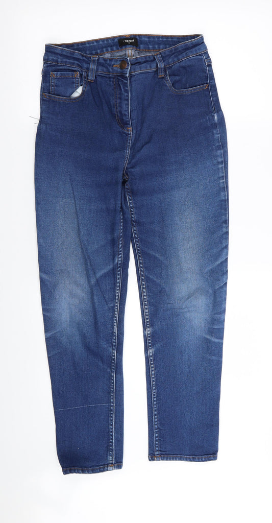 Womens UK Size 12 Denim Regular Fit Skinny Blue Jeans