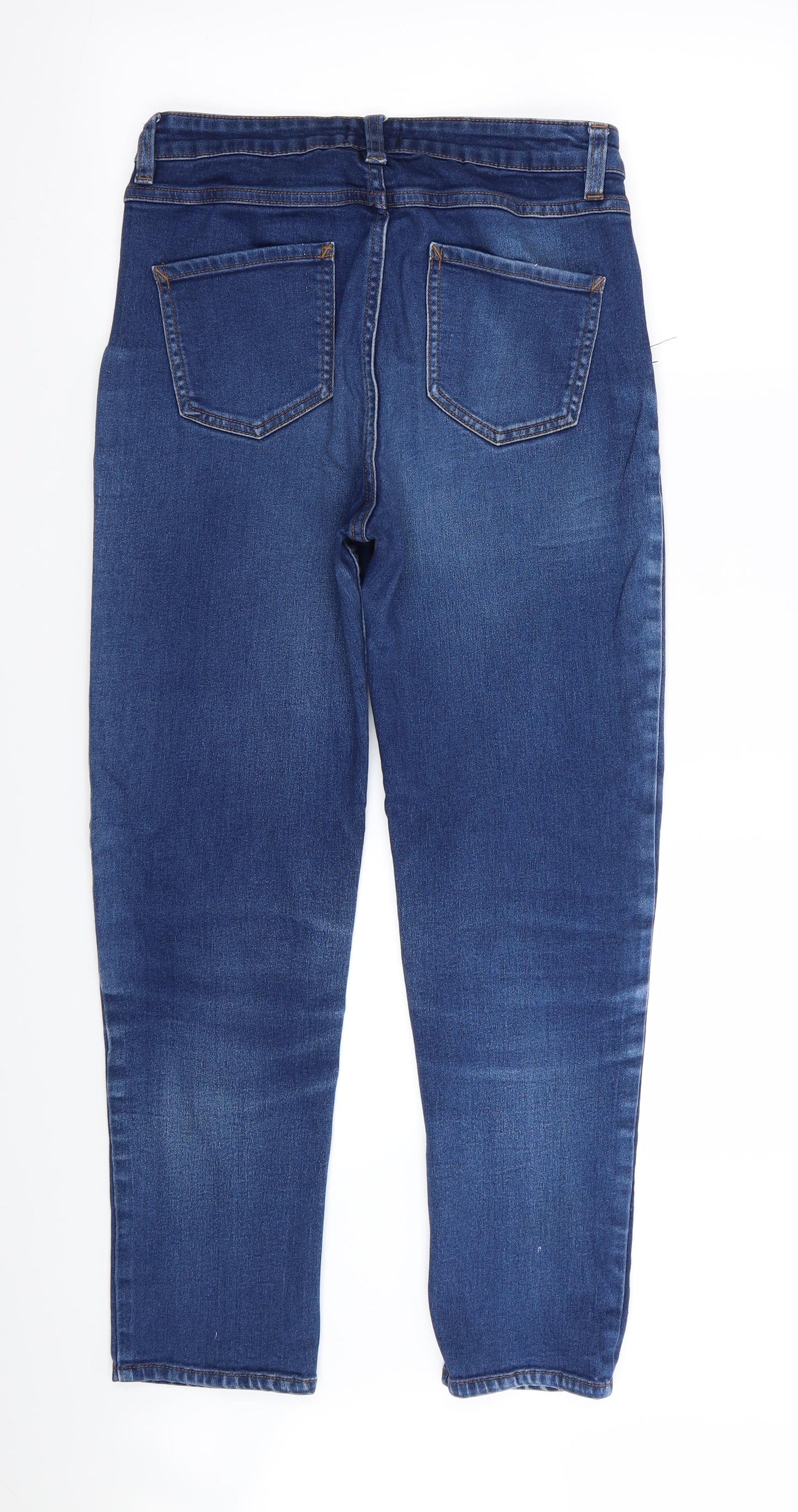 Womens UK Size 12 Denim Regular Fit Skinny Blue Jeans