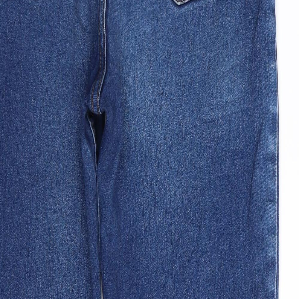 Womens UK Size 12 Denim Regular Fit Skinny Blue Jeans