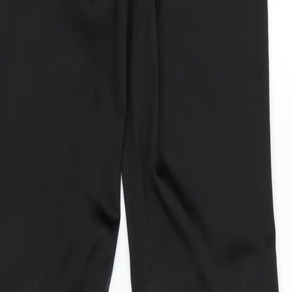 Womens UK Size 6 River Island Regular Fit  Black Trousers