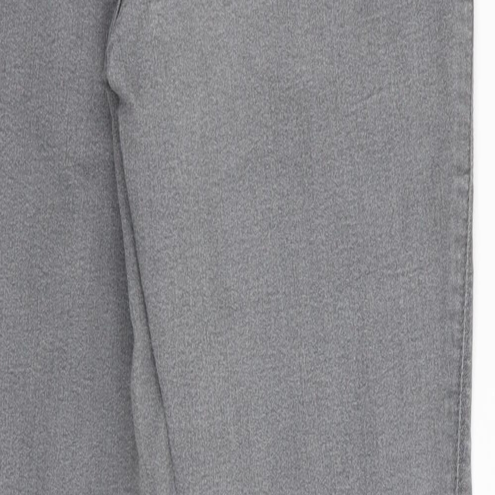 Womens UK Size 12 Wallis Regular Fit  Grey Trousers