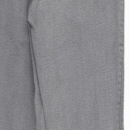 Womens UK Size 12 Wallis Regular Fit  Grey Trousers