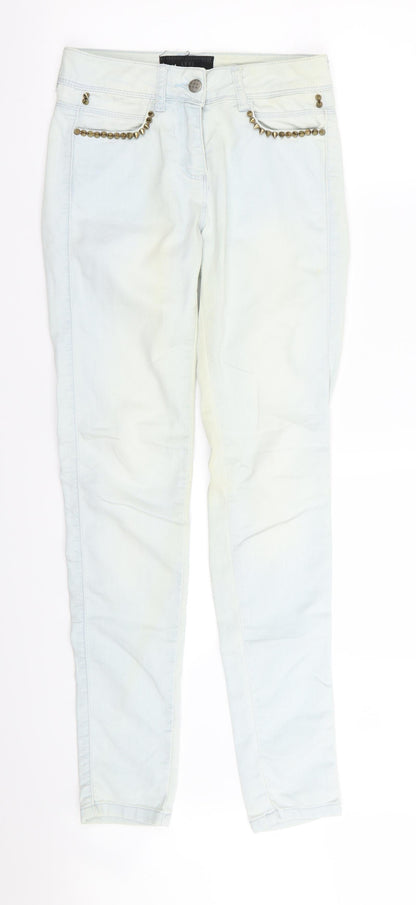 LEXI Womens Blue   Trousers  Size 6 L31 in